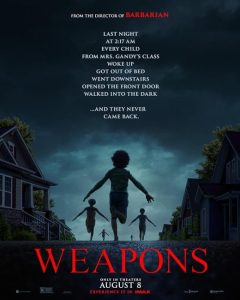 مشاهدة فيلم Weapons 2025 مترجم حصرى اون لاين على أكثر من سيرفر